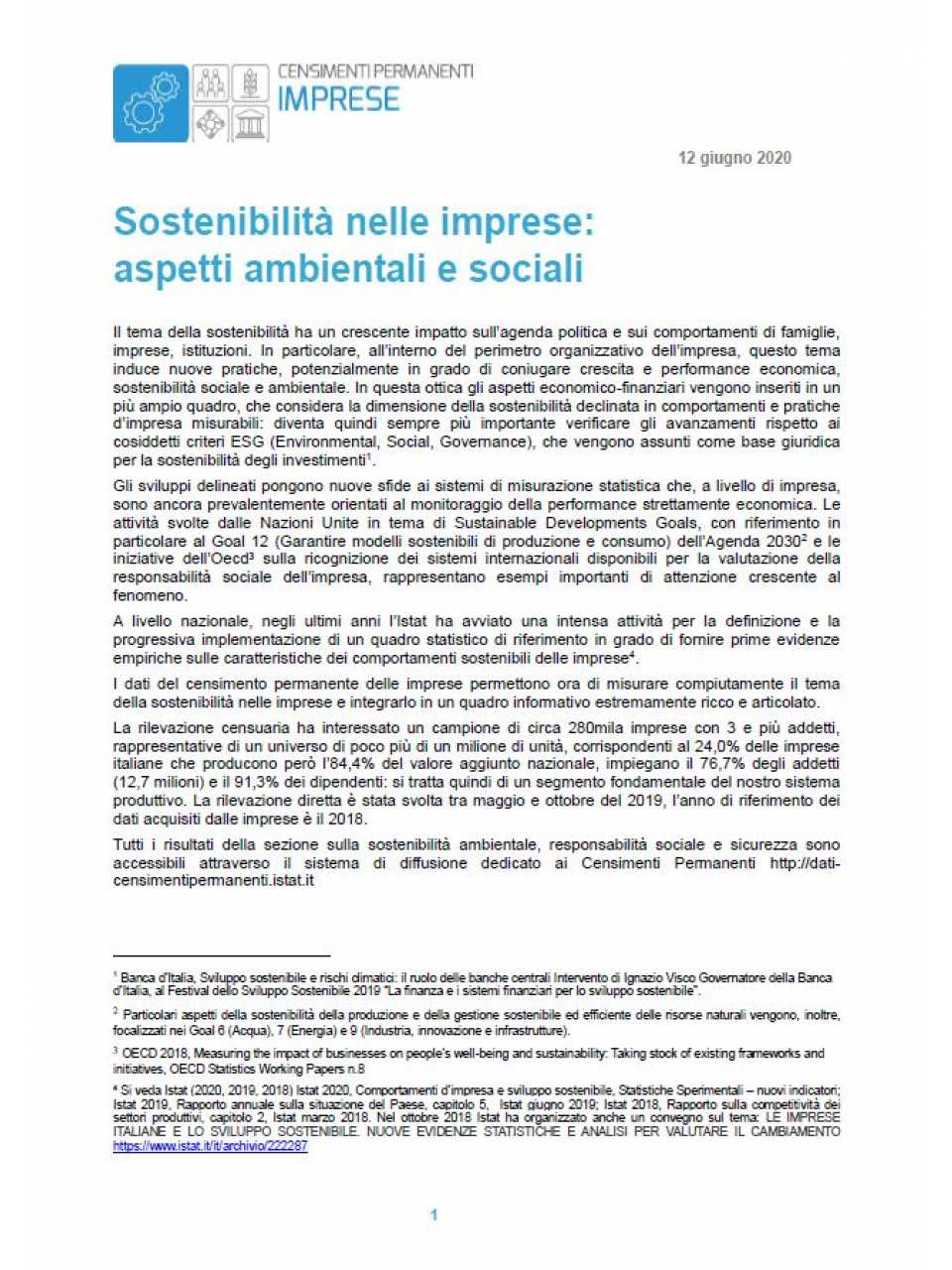 Sostenibilità nelle imprese: aspetti ambientali e sociali 
