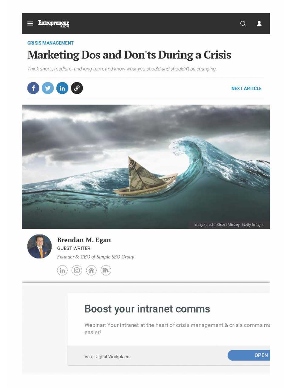 Marketing Dos and Don'ts During a Crisis