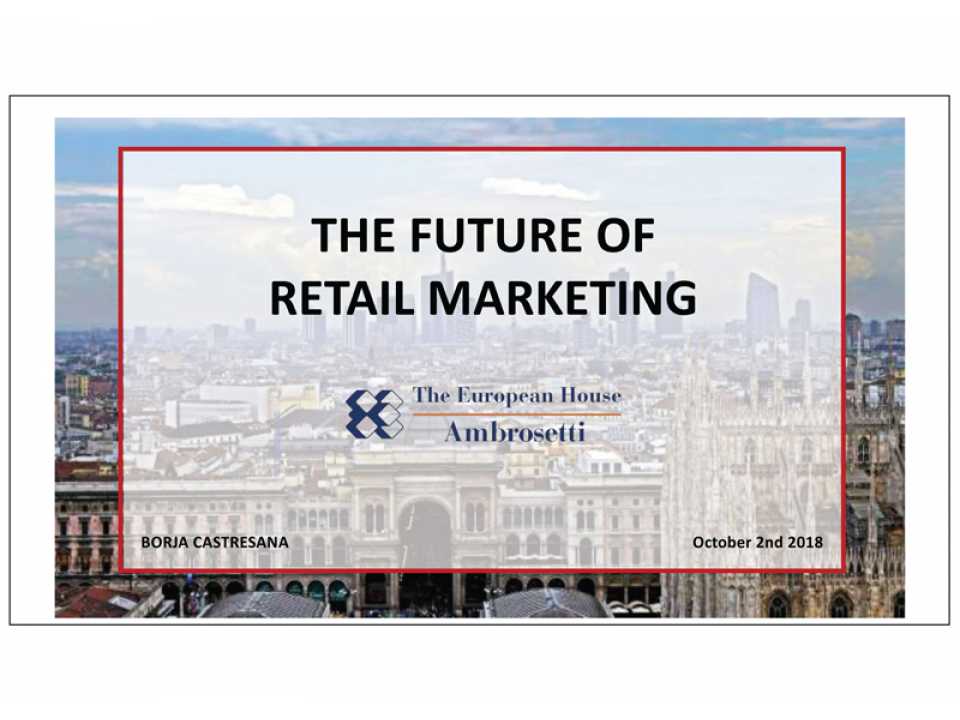 The future of retail marketing