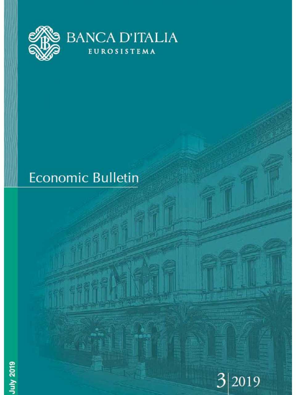 Banca D'Italia Economic Bulletin N. 3/2019