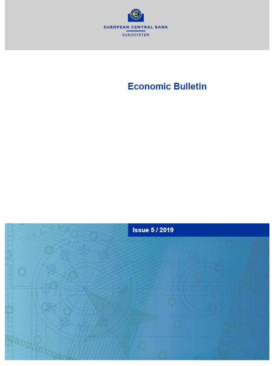European Central Bank Economic Bulletin N. 5/2019