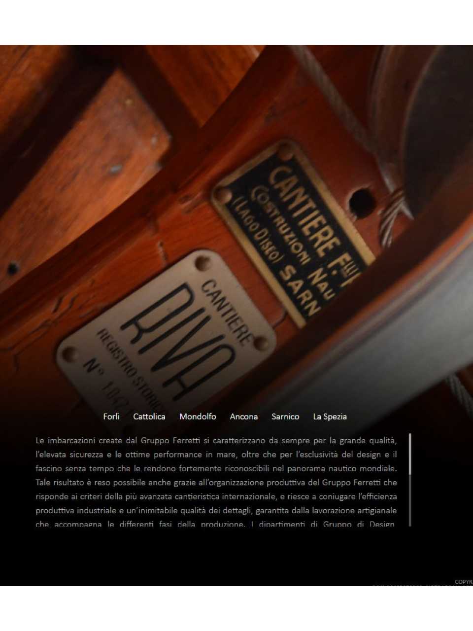 Ferretti Group - Stabilimento di Sarnico