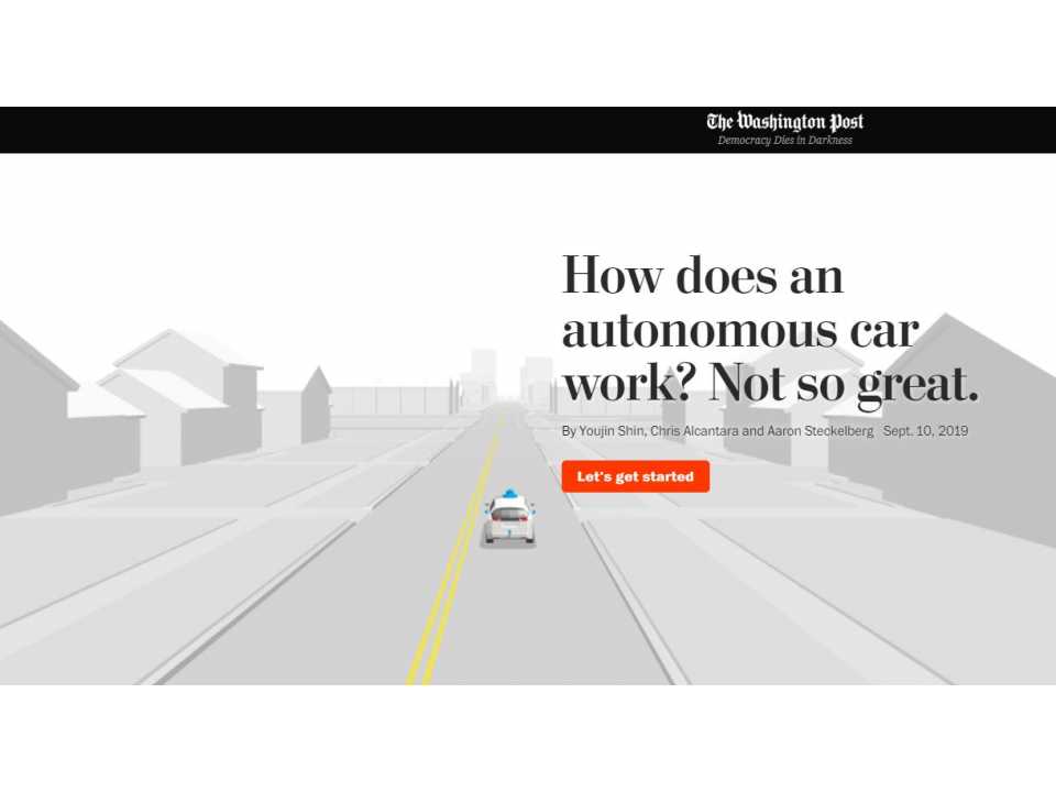 Autonomous vehicles - How does an autonomous car work? Not so great