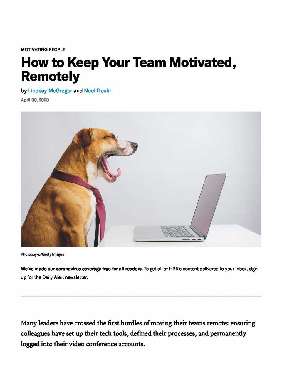 How to Keep Your Team Motivated, Remotely