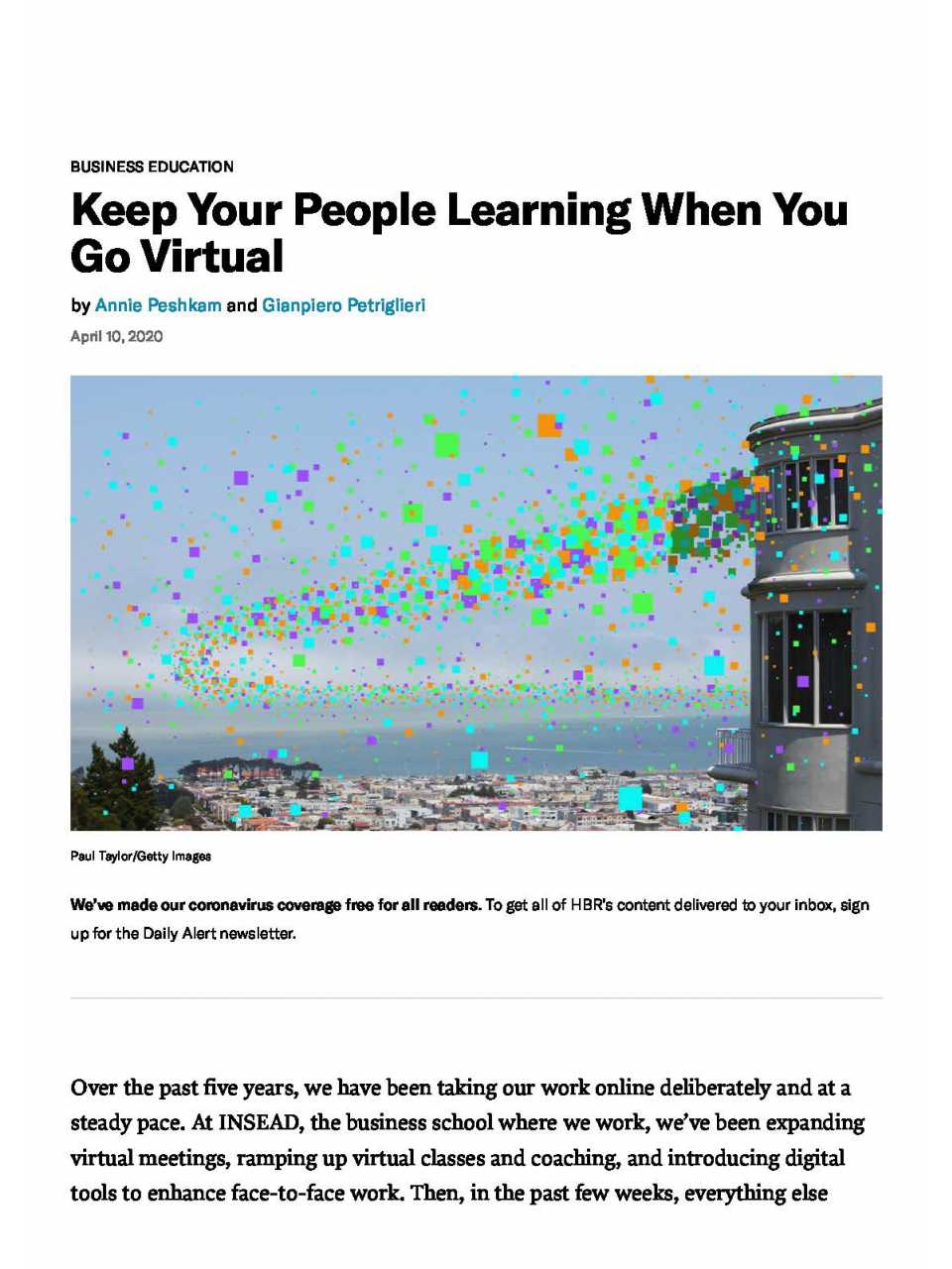 Keep Your People Learning When You Go Virtual