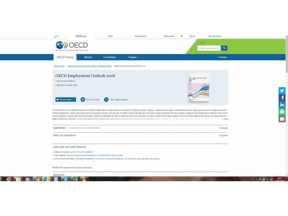 OECD Employment Outlook 2018