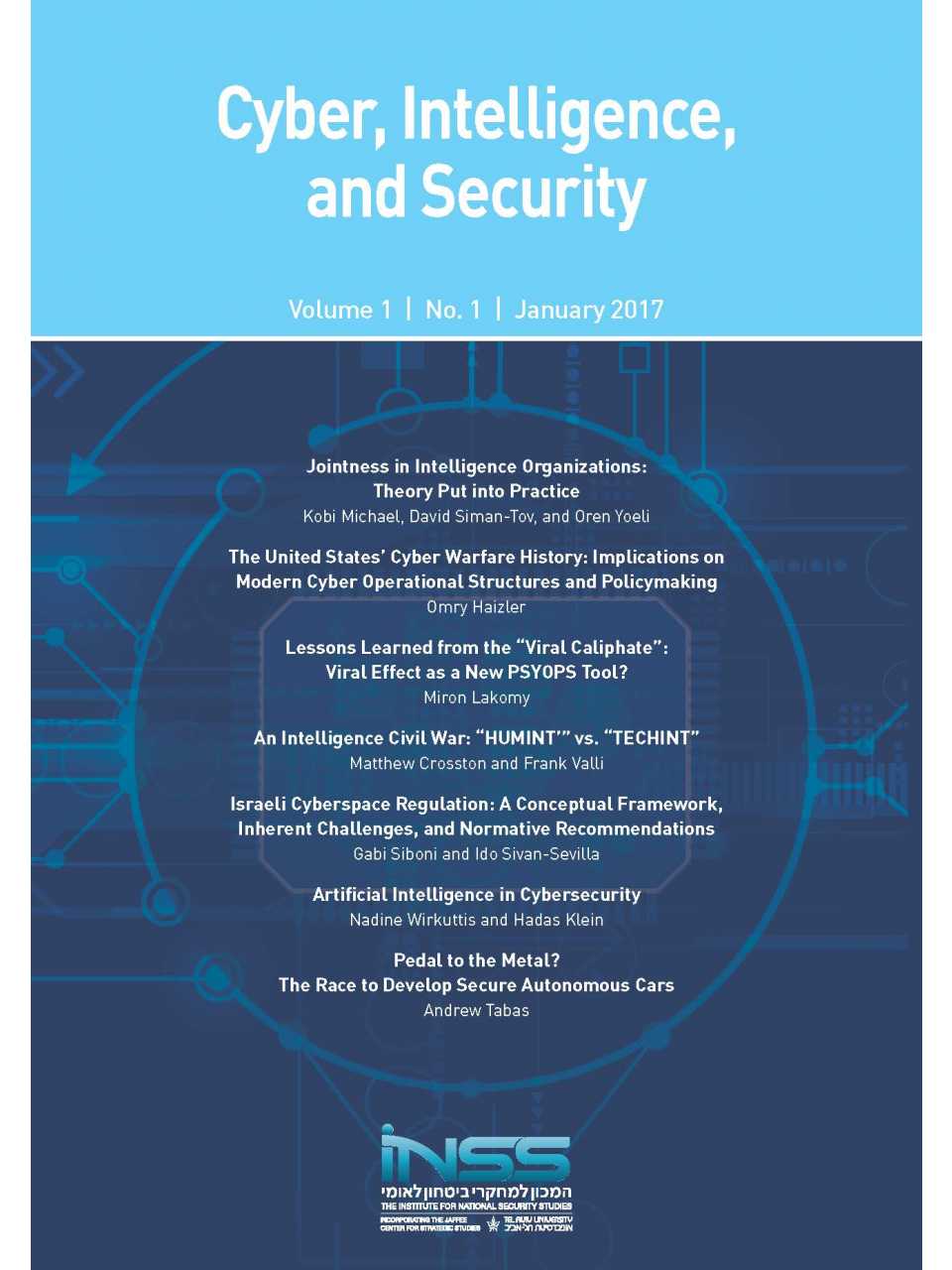 Cyber, Intelligence, and Security