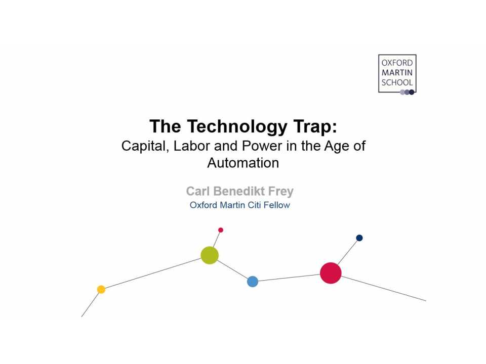 The Technology Trap: Capital, Labor and Power in the Age of Automation
