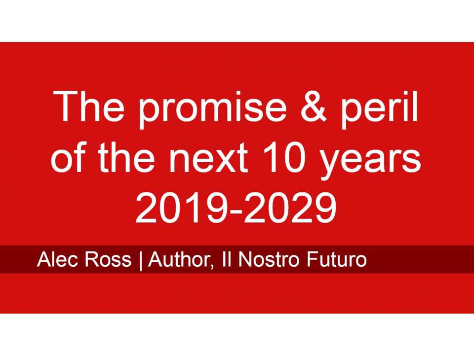 The Industries of the Future: uno sguardo al decennio che verrà
