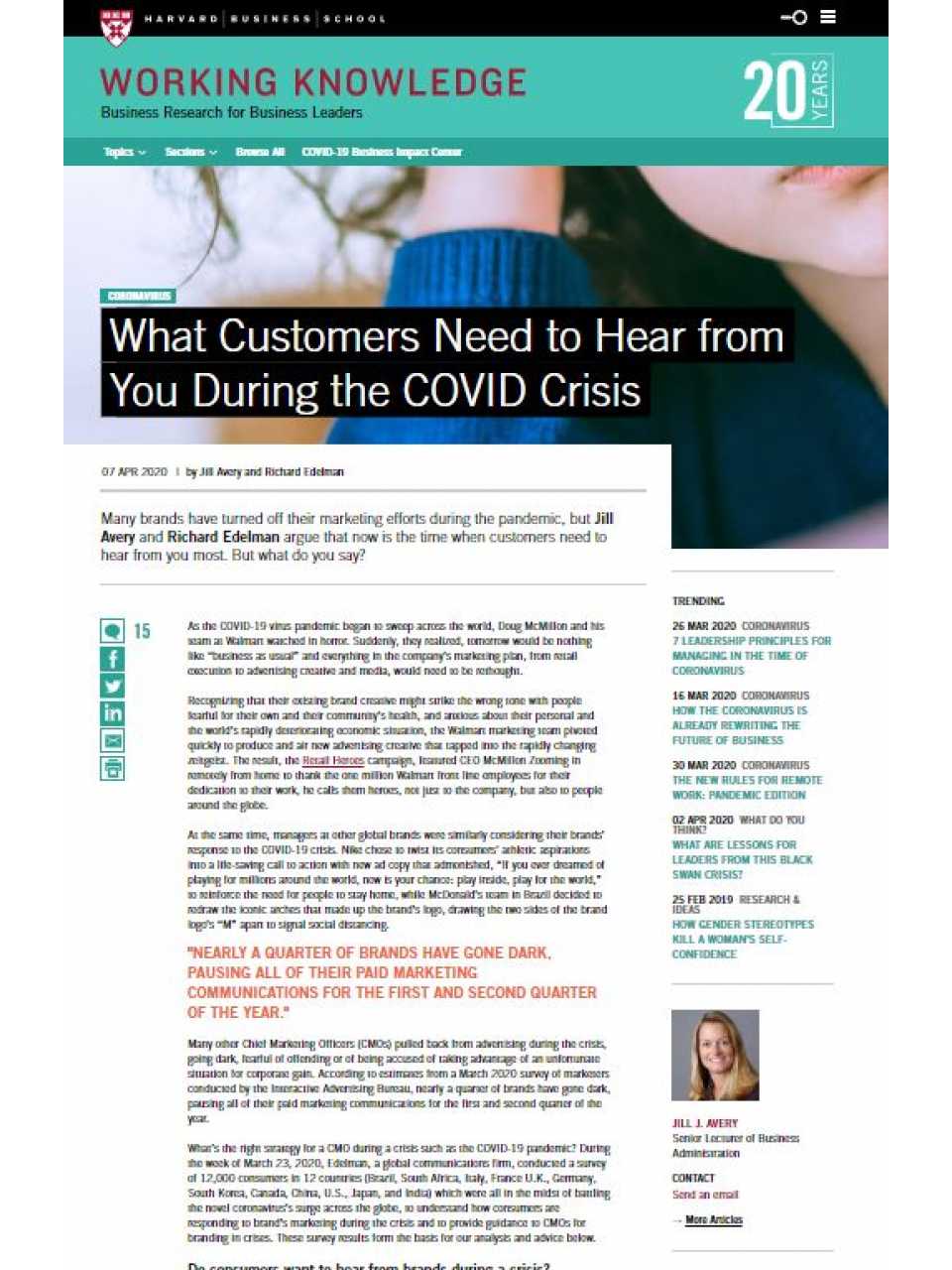 What Customers Need to Hear from You During the COVID Crisis