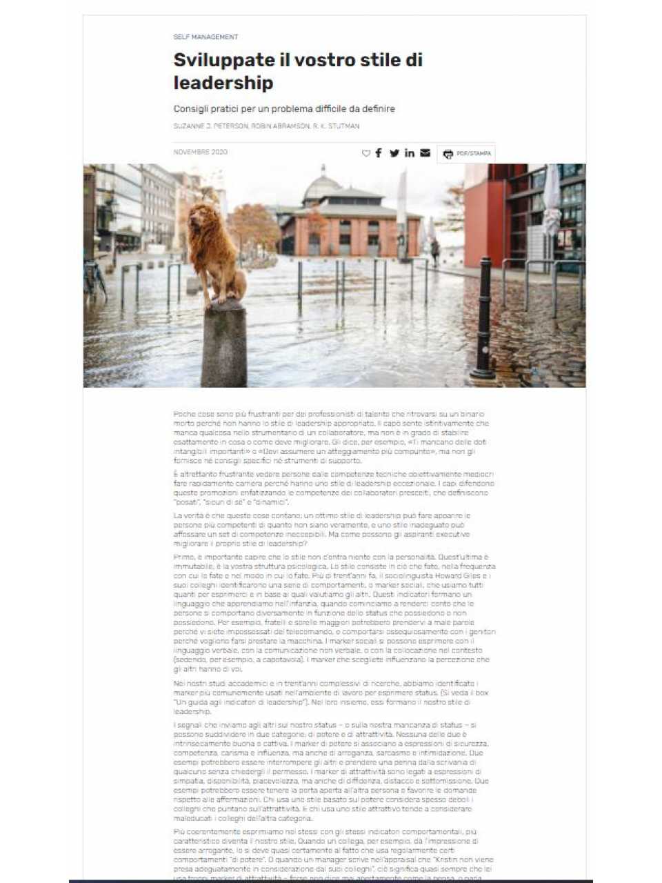 VIA WEBLeadership, team e performance: come puntare sempre più in alto