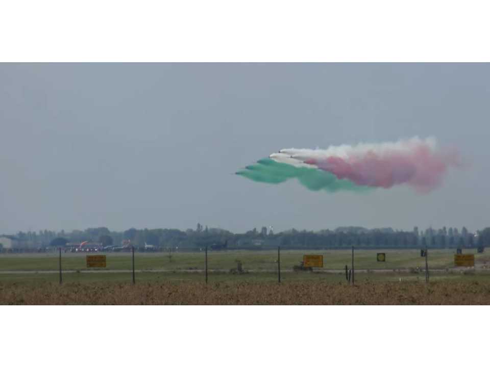 Le Frecce Tricolori sul Giro d'Italia