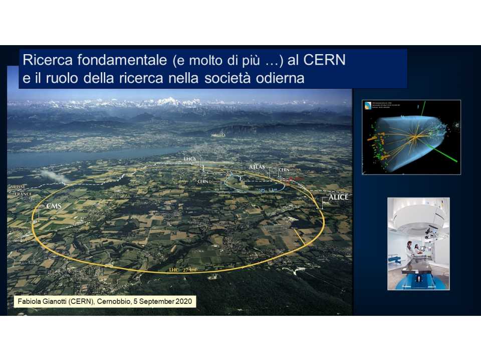 Ricerca fondamentale (e molto di più …) al CERN e il ruolo della ricerca nella società odierna