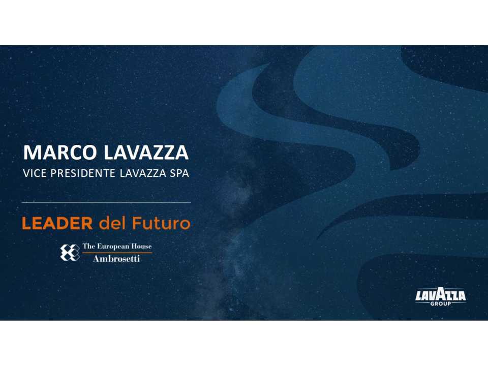 Presentazione di Marco Lavazza