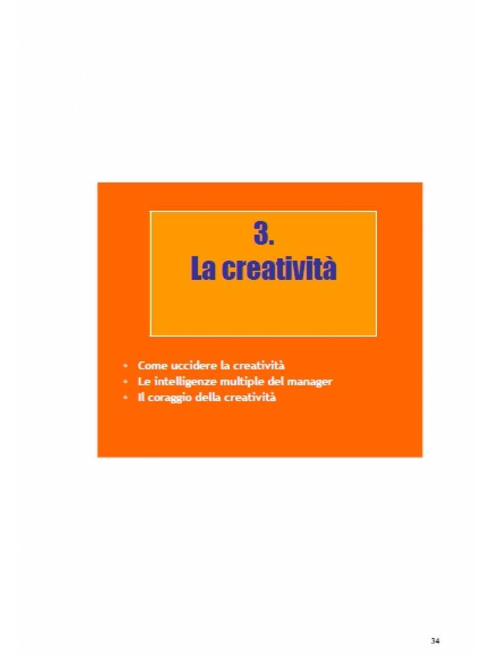 Management and Empowerment - la creatività