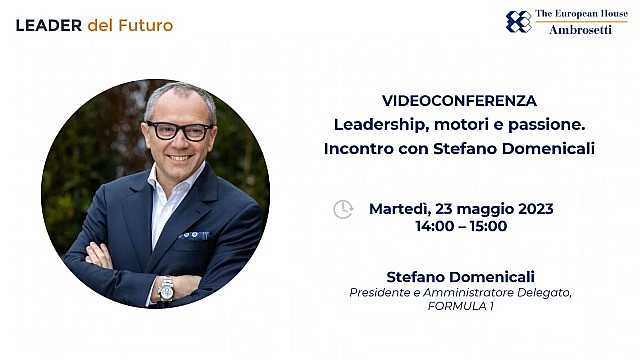 Leadership, motori e passione. Incontro con Stefano Domenicali