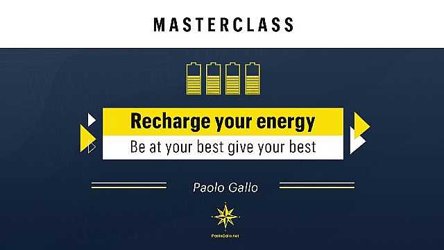 Energy management: essere al massimo per dare il massimo