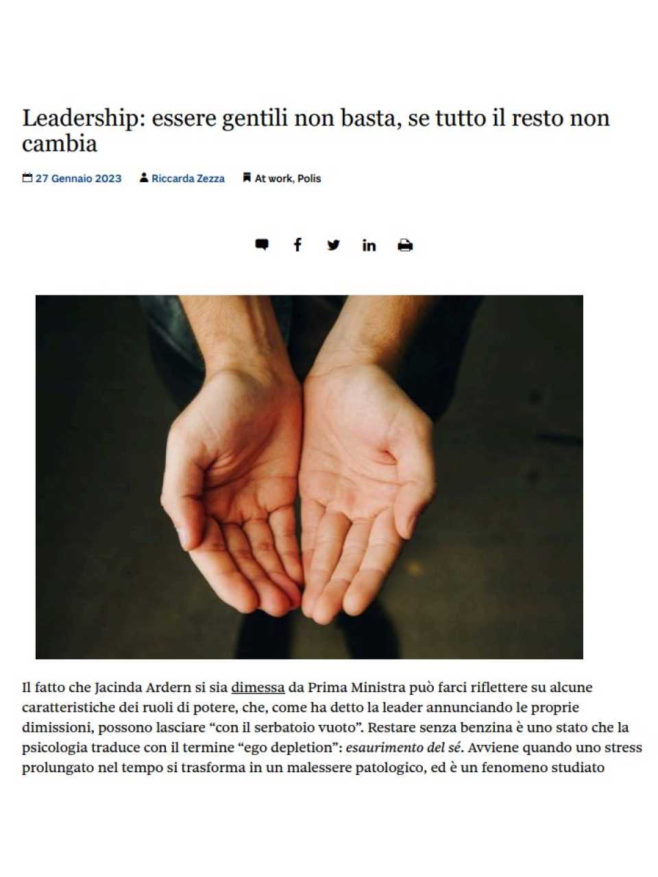 IN PRESENZA
Fare la differenza: l’esperienza di Daniela Fatarella di Save The Children