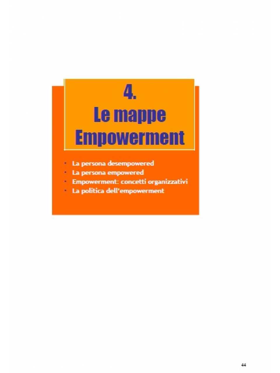 Management and Empowerment - le mappe Empowerment