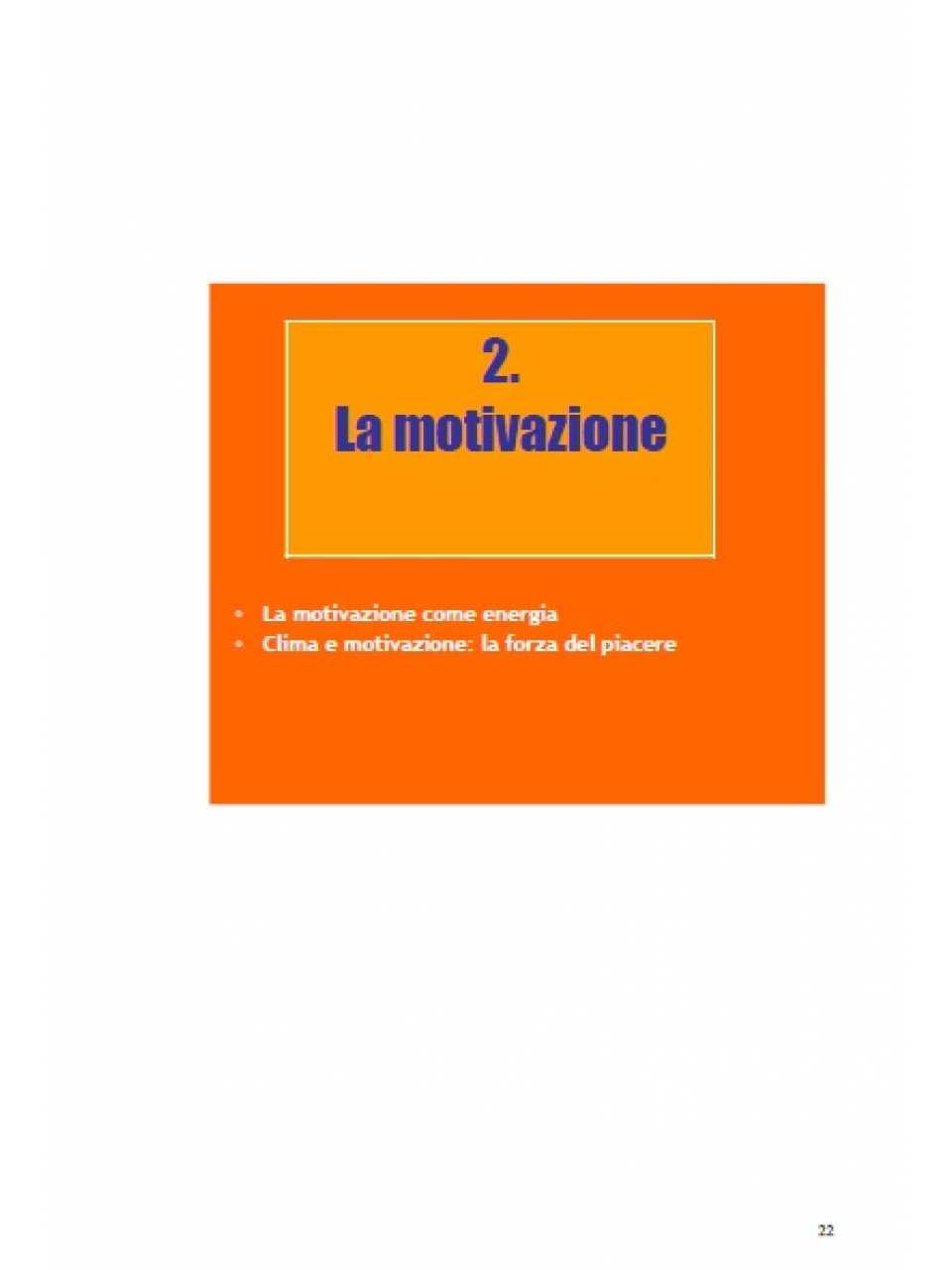 Management and Empowerment - la motivazione