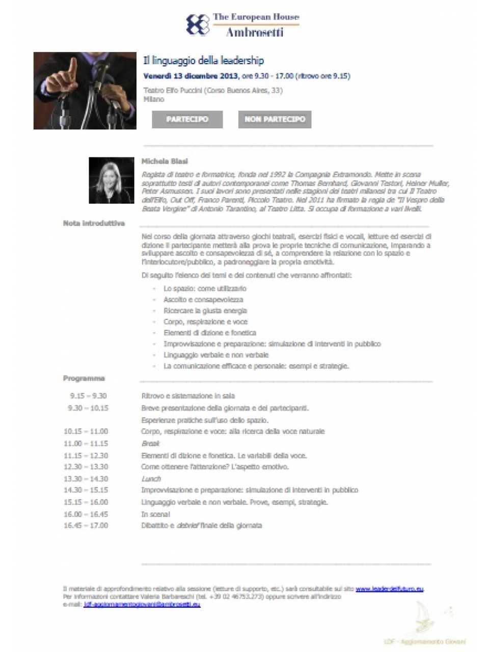 Nota informativa 13 dicembre 2013