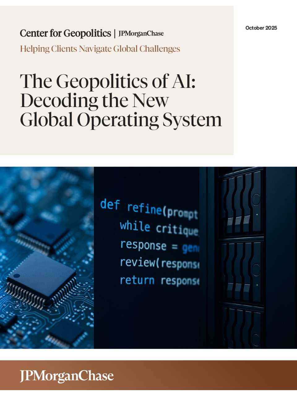 The geopolitics of AI: decoding the new  global operating system 