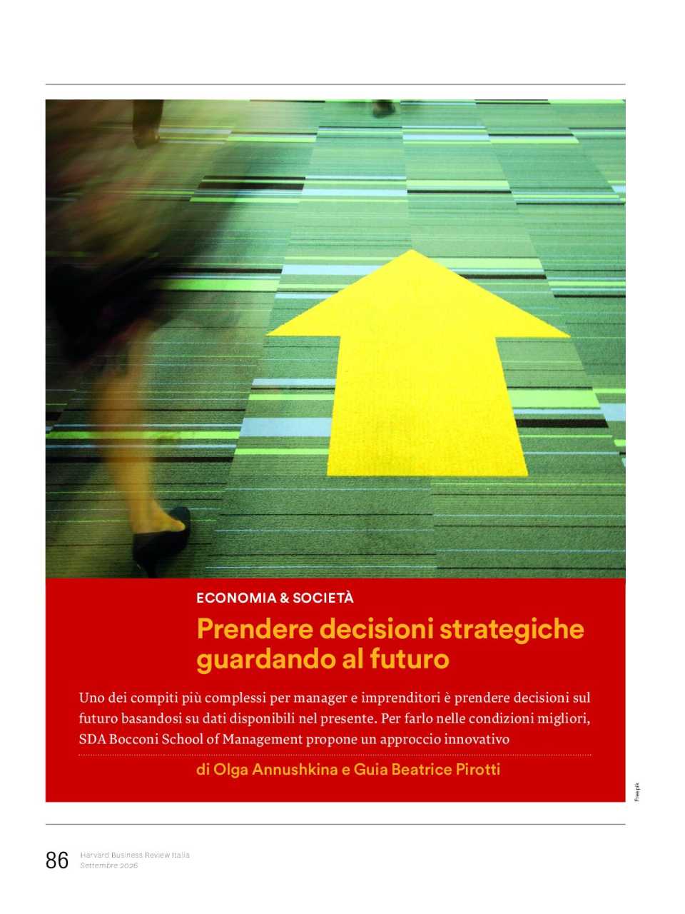 Prendere decisioni strategiche guardando al futuro