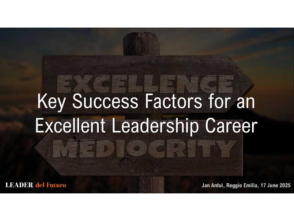 IN PRESENZA
Sviluppare una leadership efficace, tra umiltà e autorevolezza (workshop)