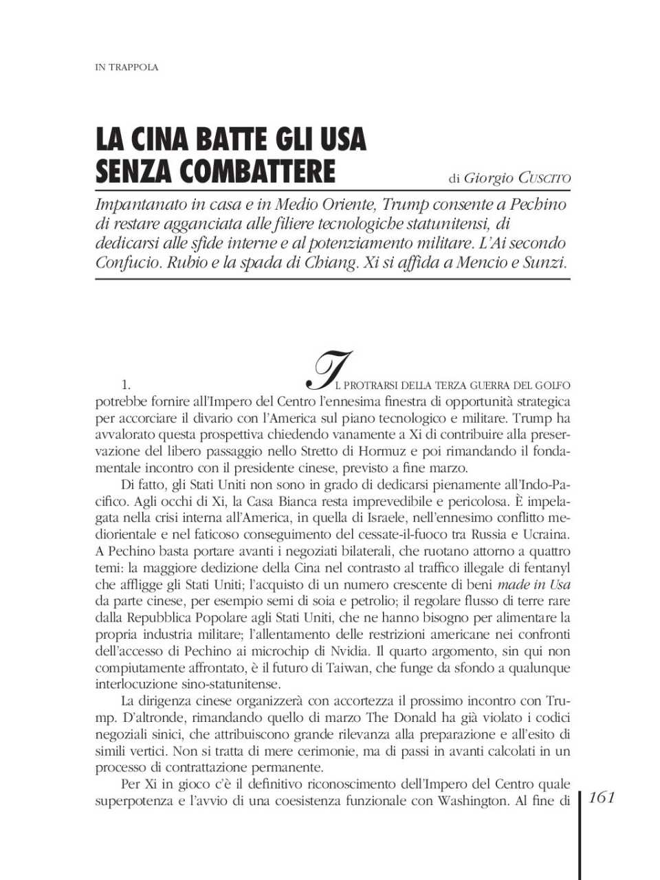 TEHA LIVEVIA WEB
Inside Xi's China: power struggles, challenge to the dollar and the consequences for the international order