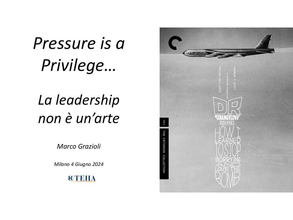 IN PRESENZA
Leadership Day