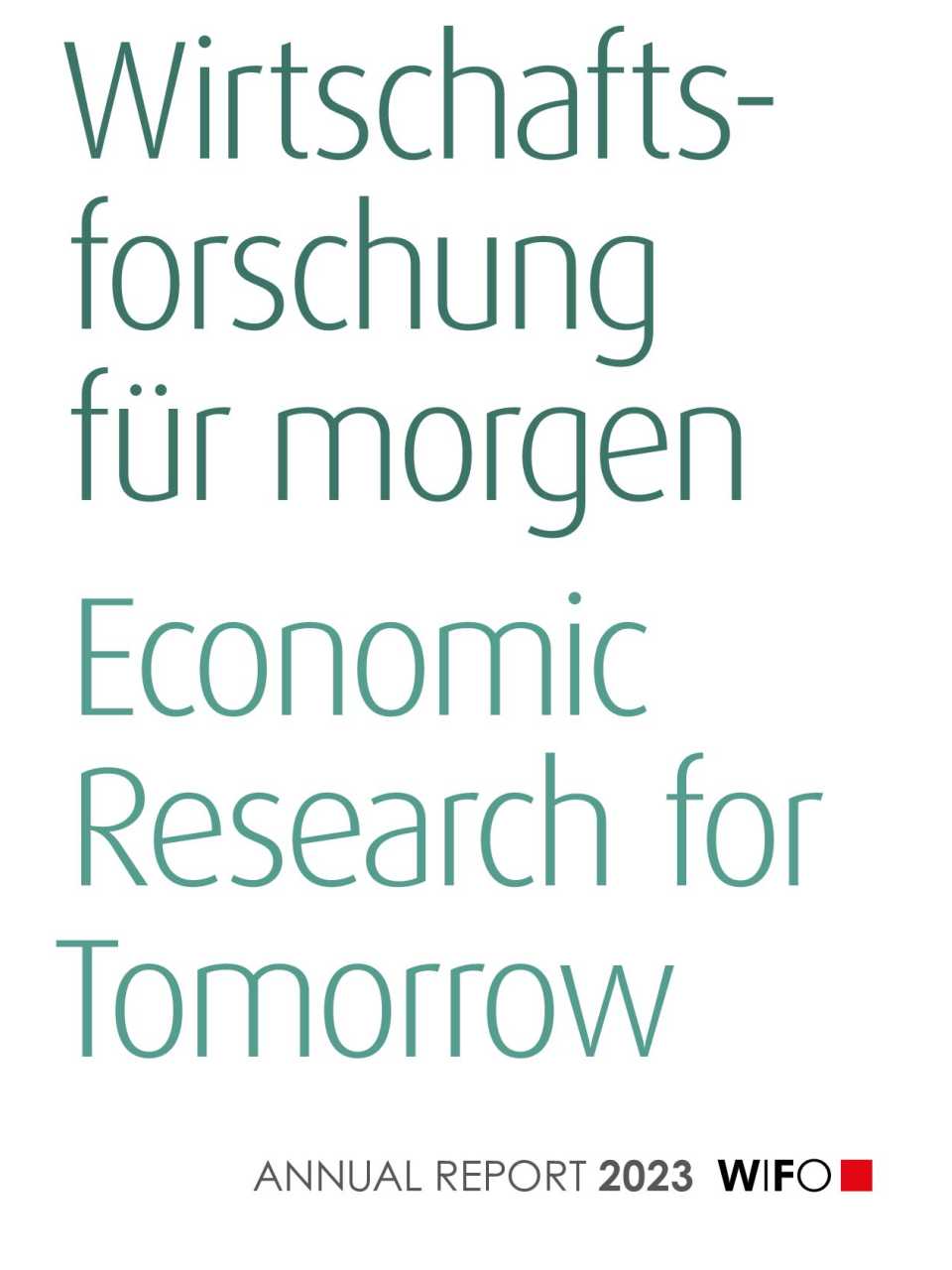 Economic Research for Tomorrow