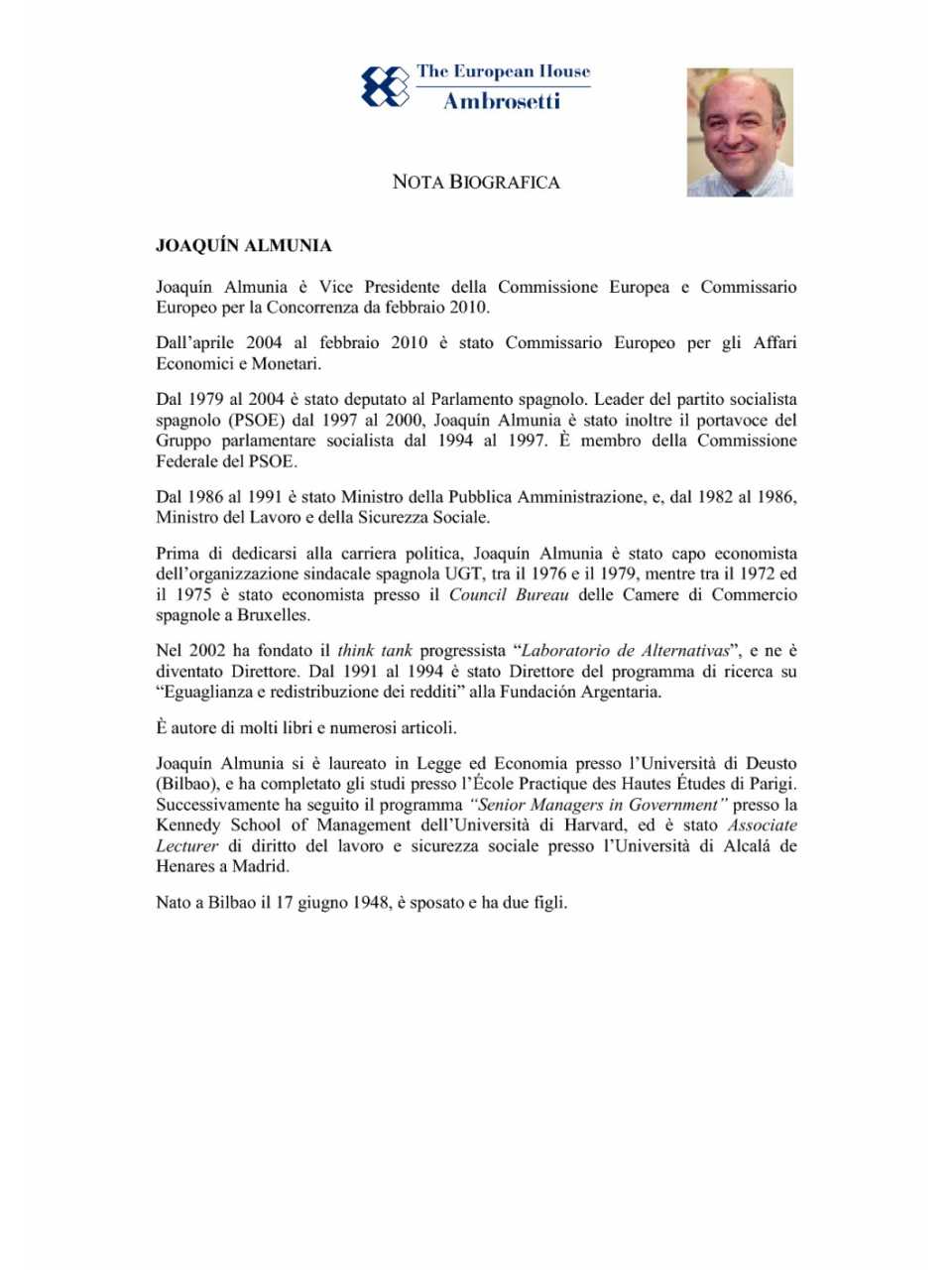 Elenco note biografiche