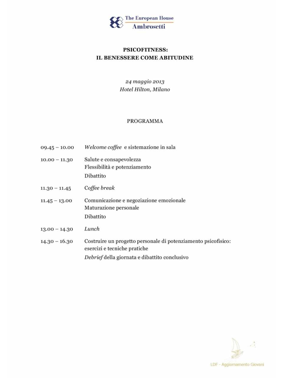 Programma
