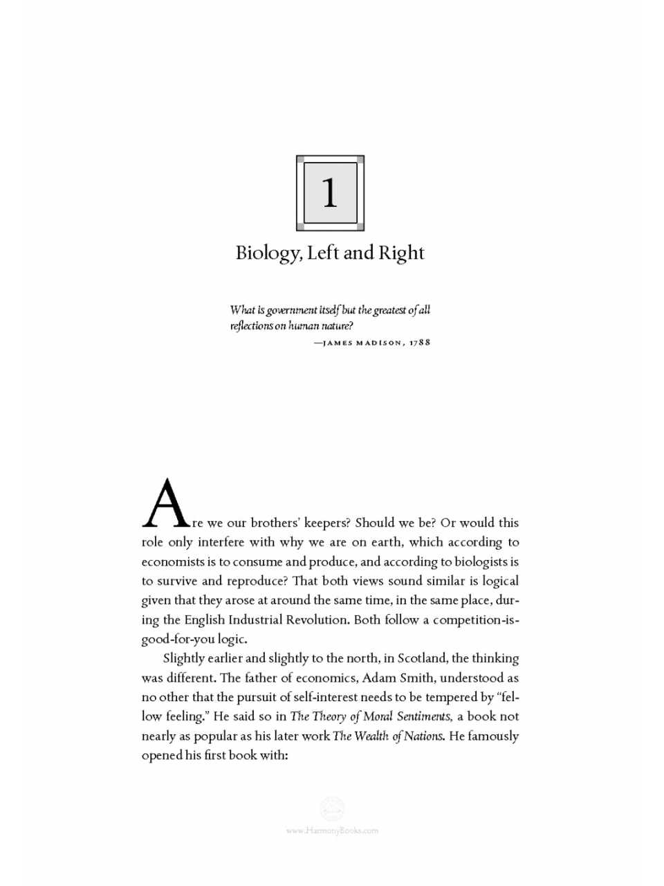 Biology, left and right