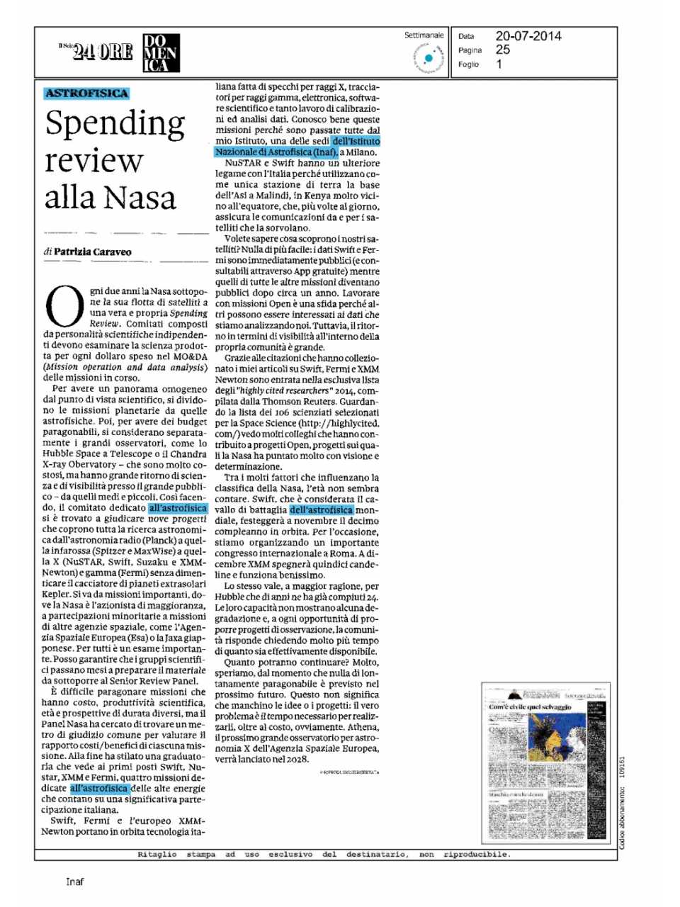 Una ricerca che paga