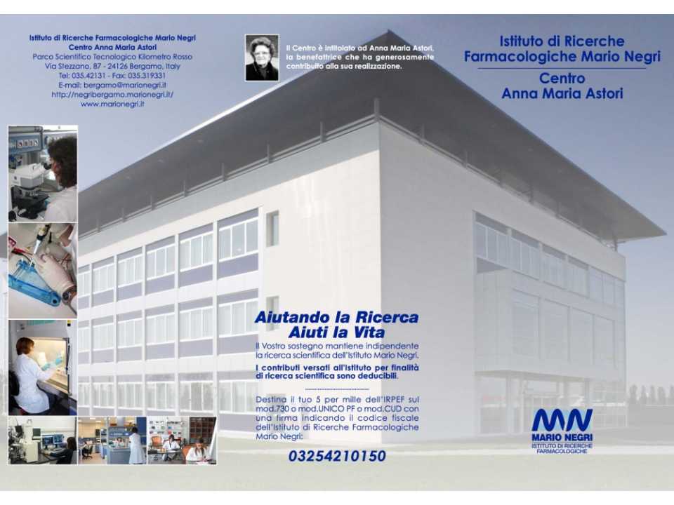 Centro Anna Maria Astori - brochure