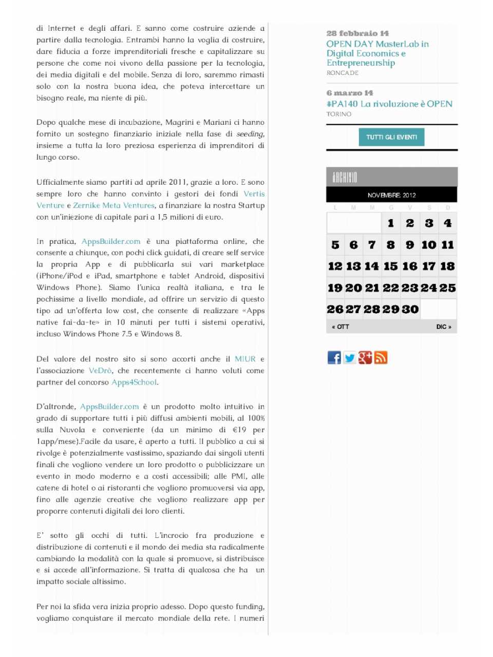 Daniele Pelleri e Luigi Gallo: come abbiamo trovato un milione e mezzo di euro per lanciare AppsBuilder