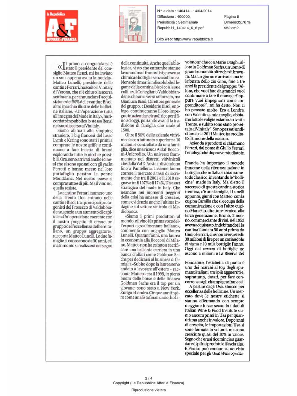 Sovrano delle bollicine