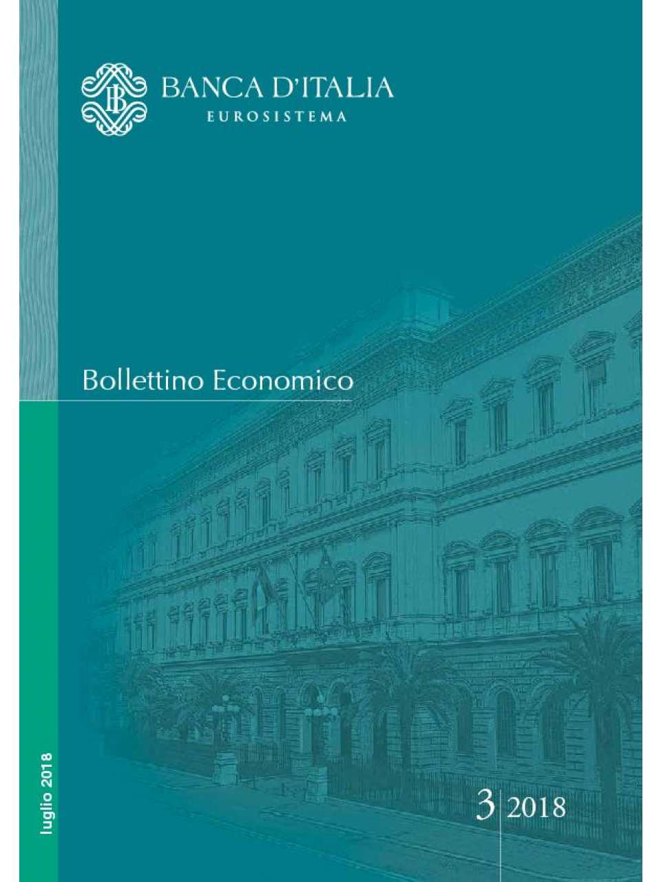 Banca d'Italia economic bullettin n.3/2018