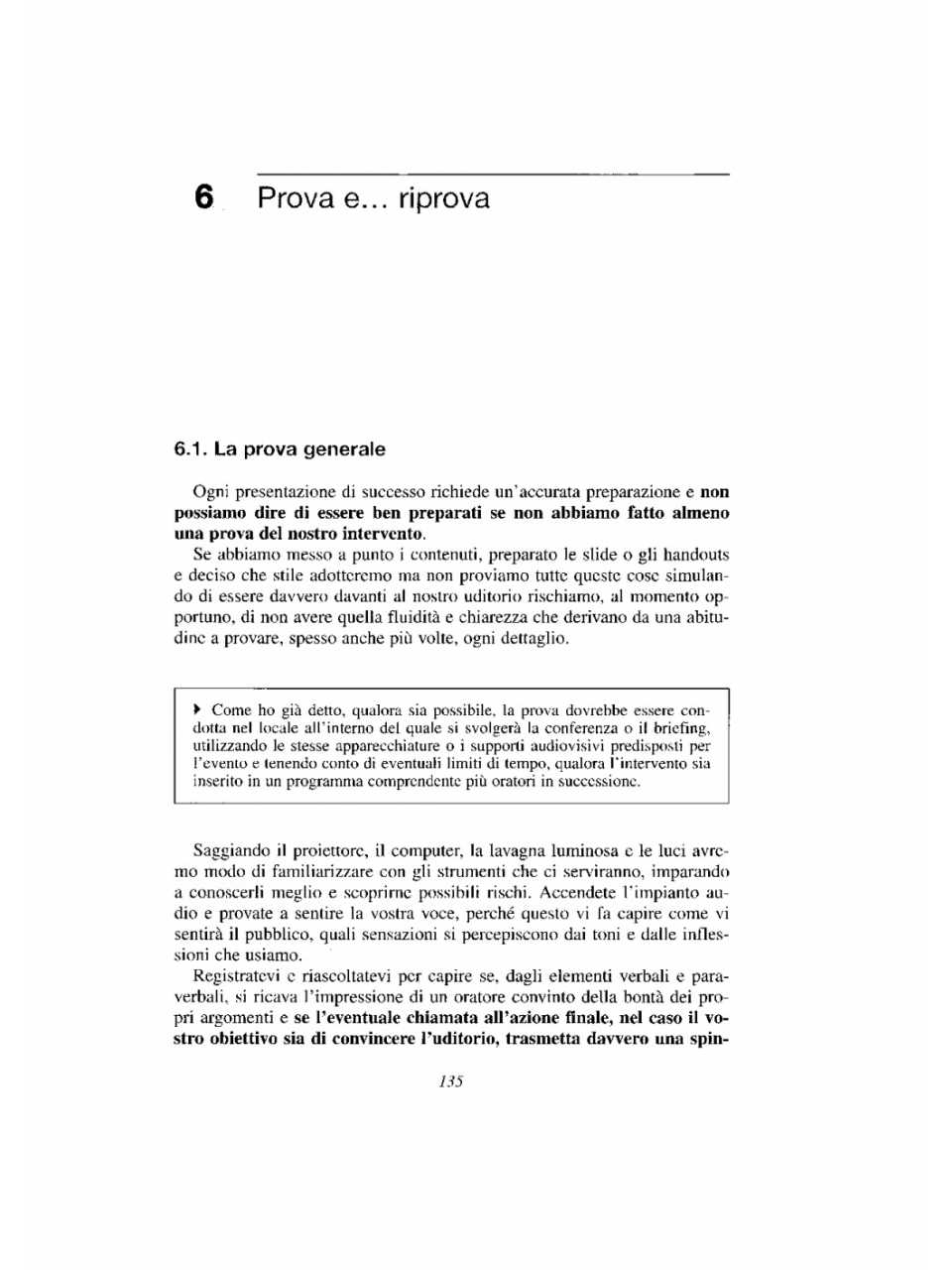 Prova e ...riprova