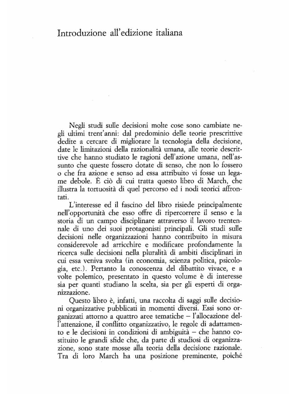 Decisioni e organizzazioni