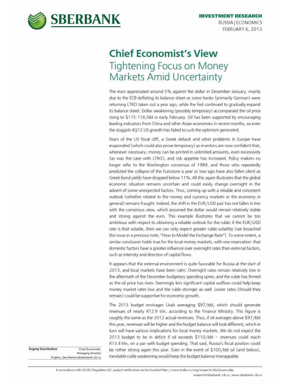 Tightening Focus on Money Markets amid Uncertainty