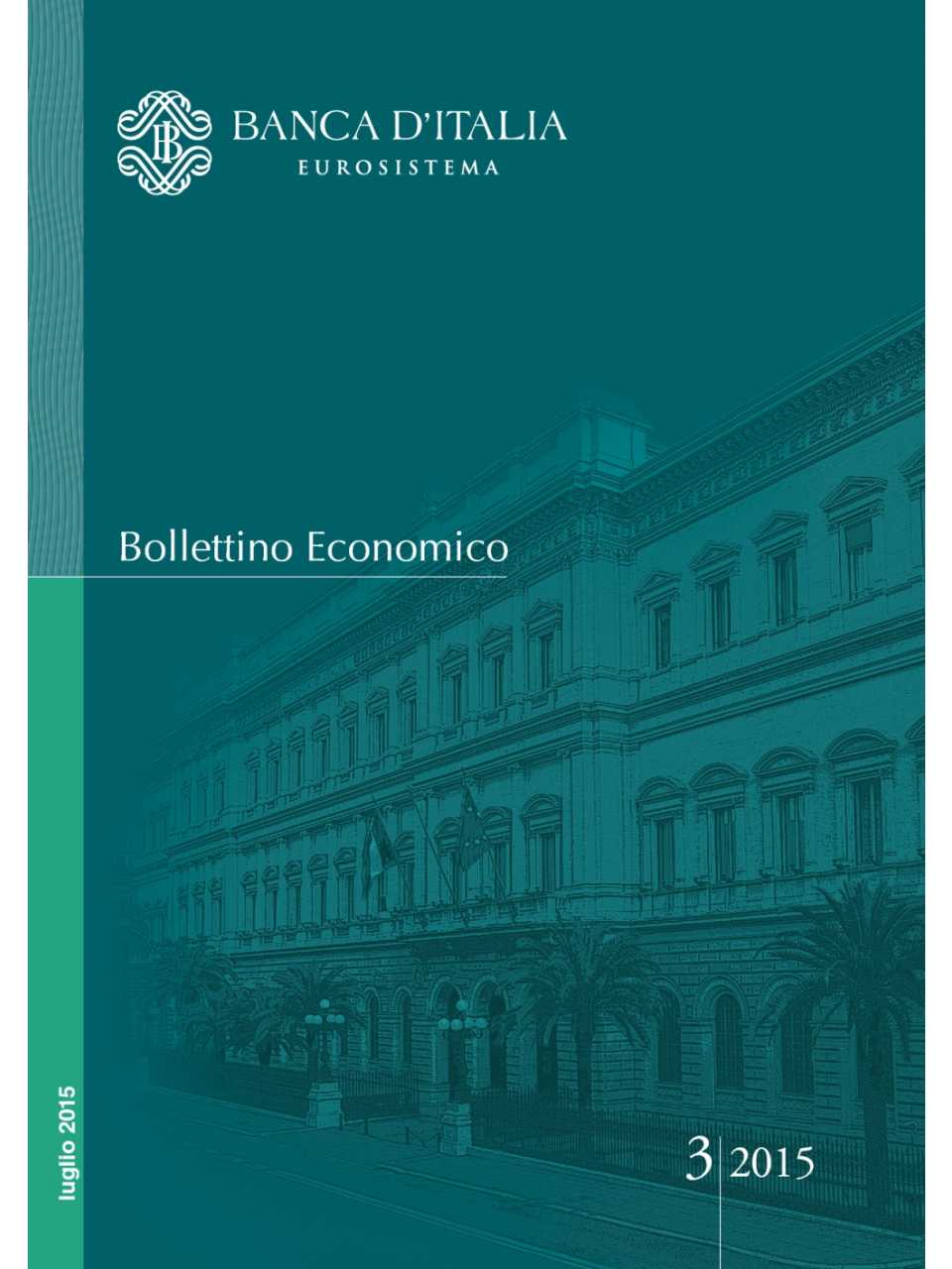 Bollettino economico - luglio 2015