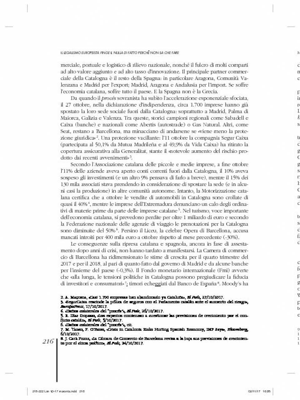 Il legalismo europeista finge il nulla di fatto perché non sa che fare