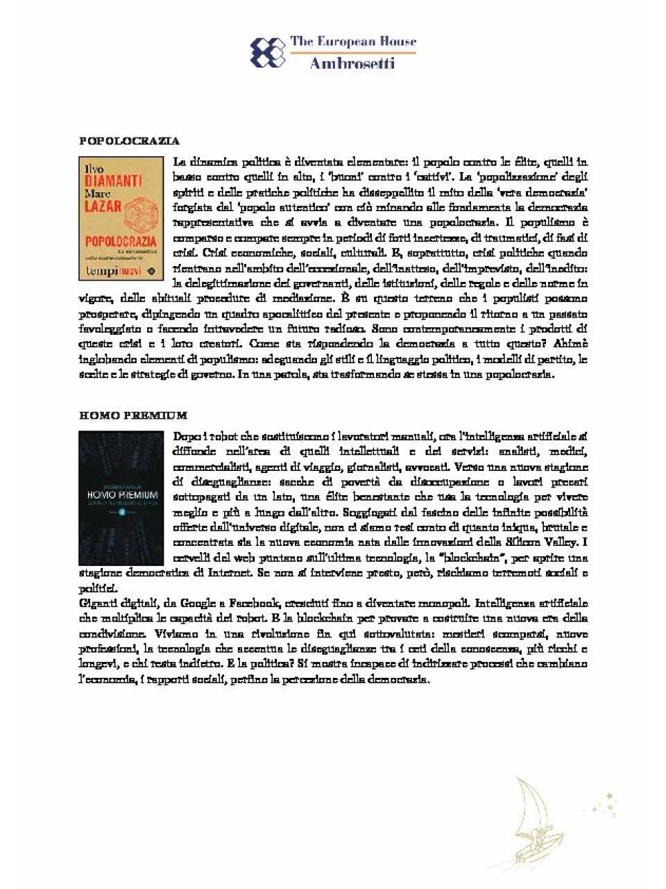Letture suggerite