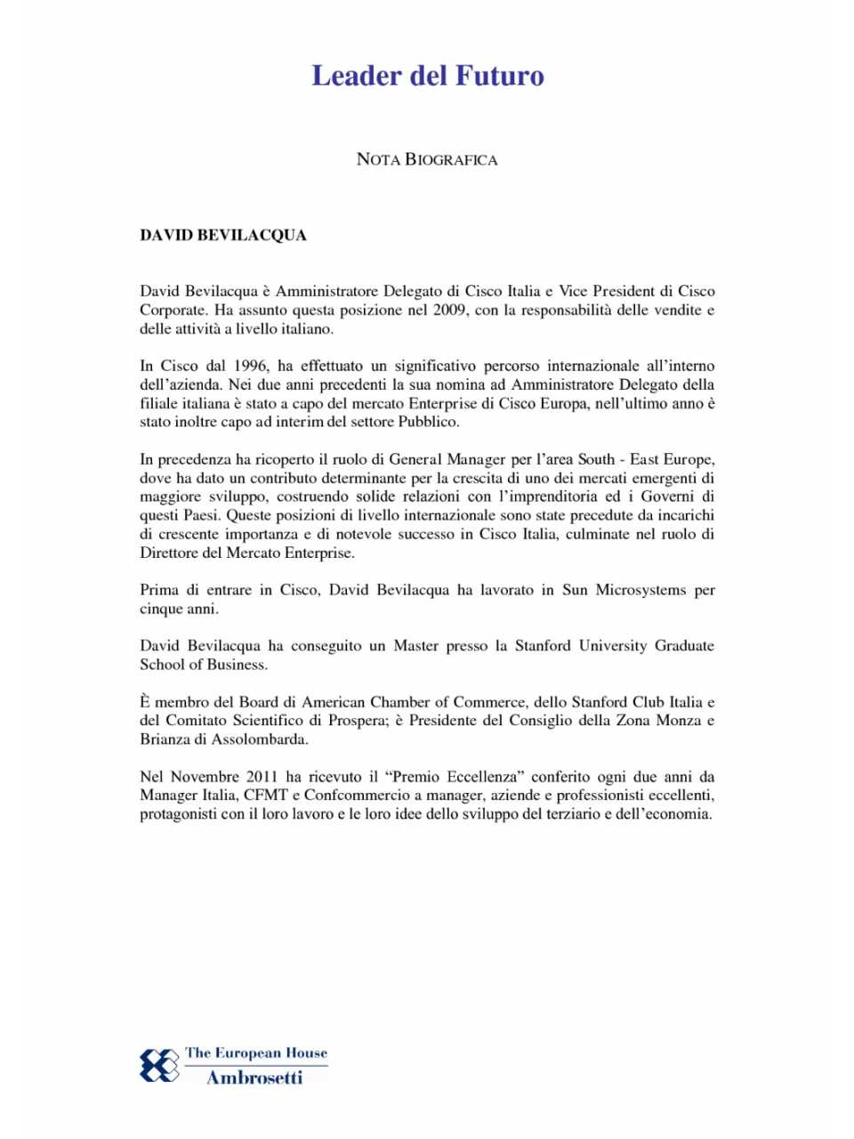 Nota biografica_David Bevilacqua