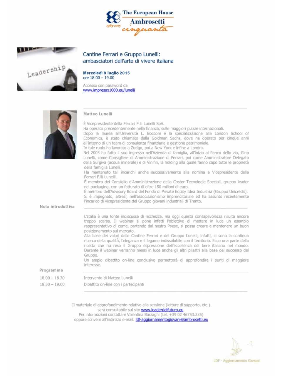 Nota informativa