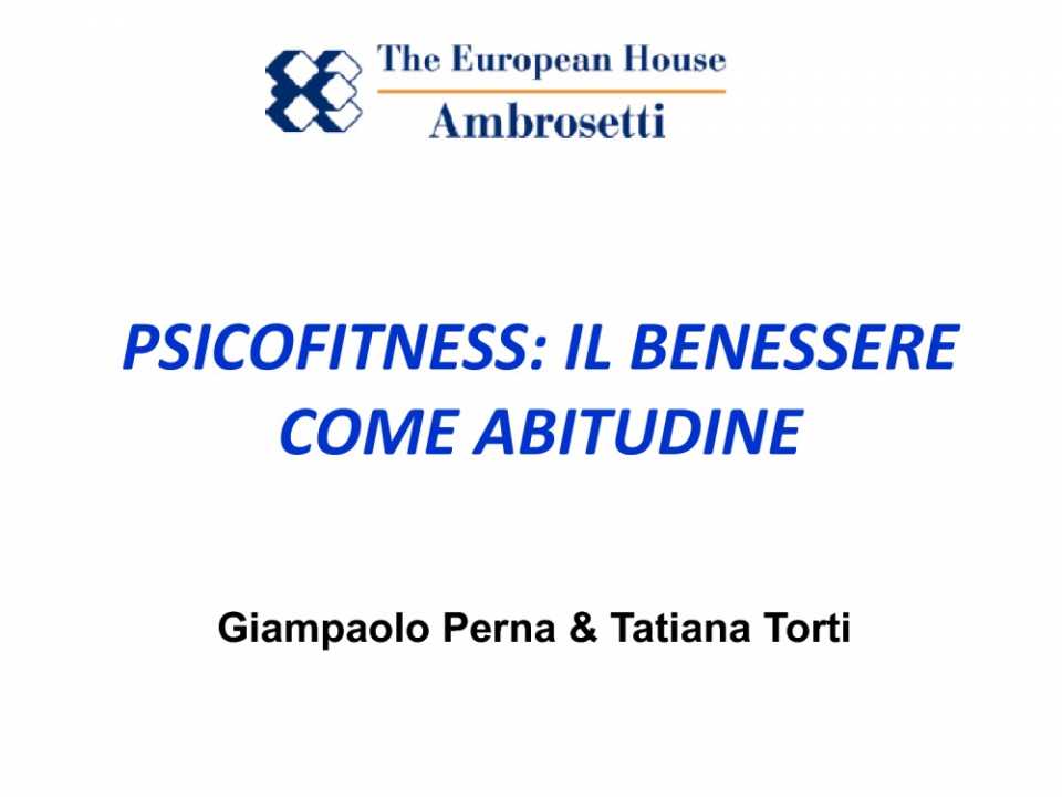 Presentazione_Consapevolezza e Grande Salute