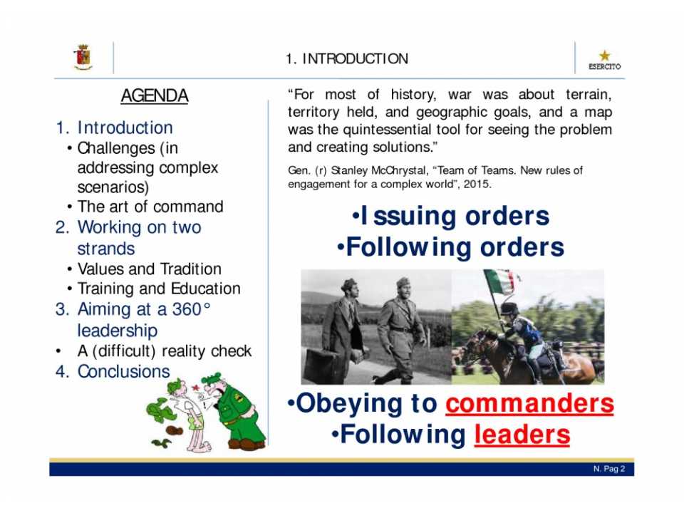 Preparing future military leaders: challenges, opportunities and reality checks