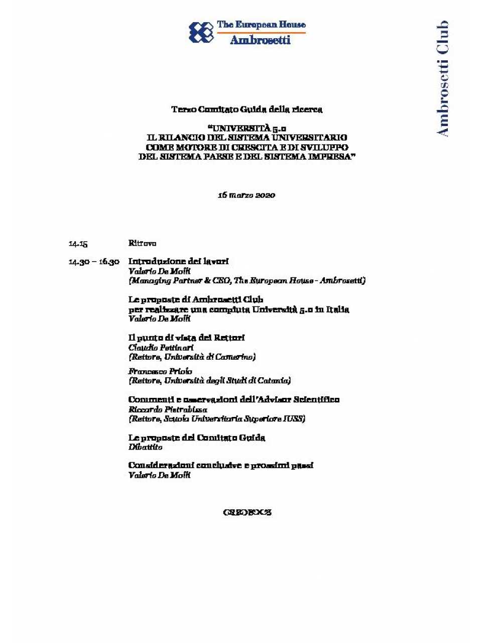 Programma